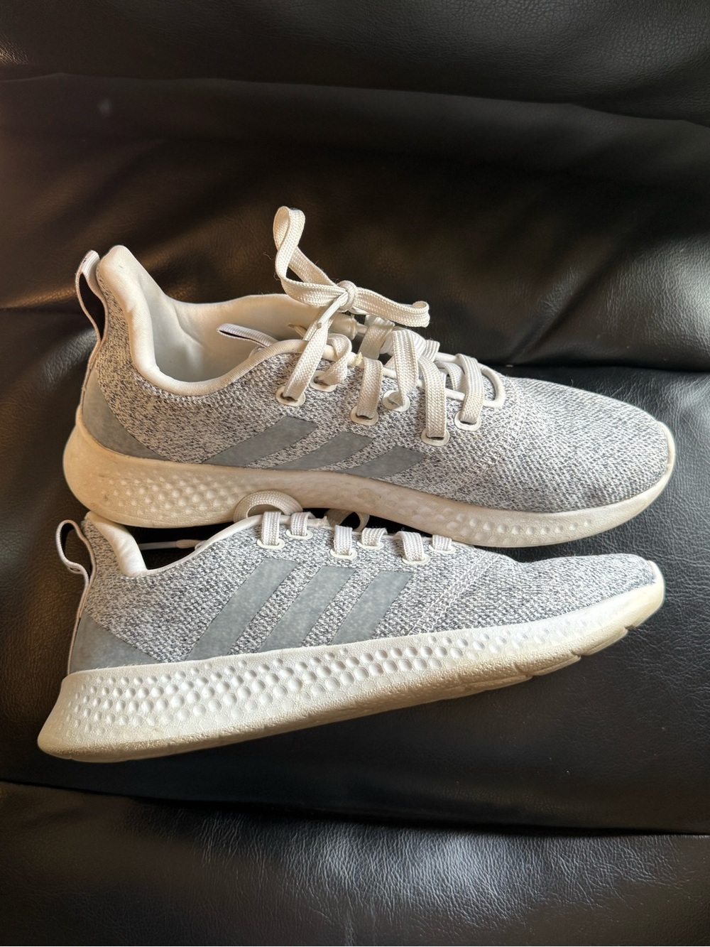Adidas Lightweight Sneakers in Light Gray - Picture 4 of 7